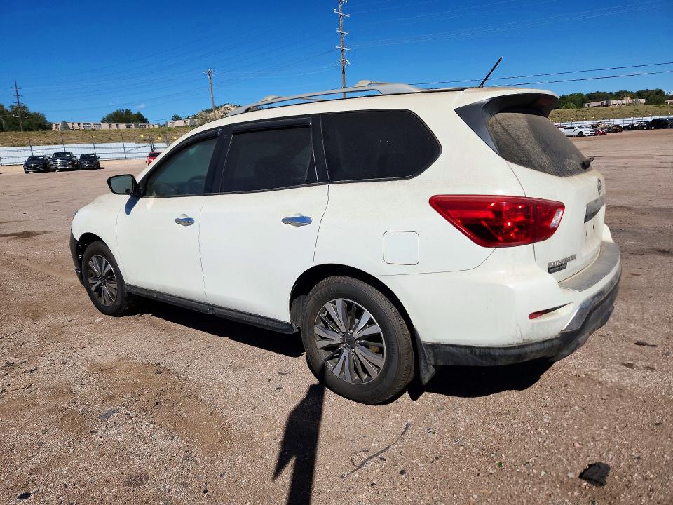 2017 Nissan Pathfinder მანქანა იყიდება აუქციონზე, vin: 5N1DR2MM8HC676041, აუქციონის ნომერი: 68632936
