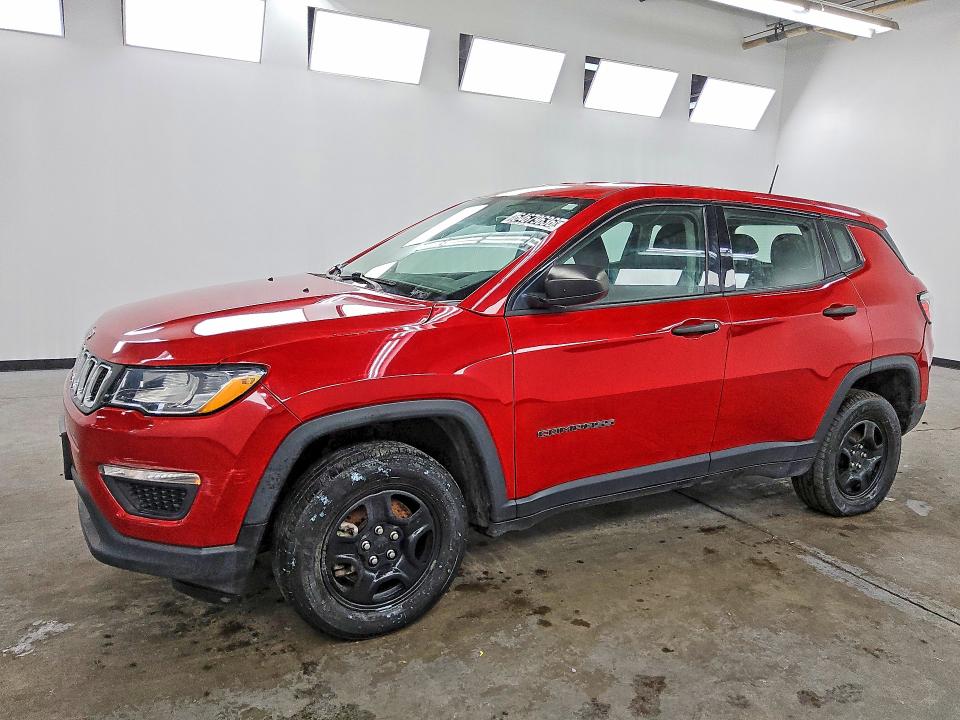 2019 Jeep Compass მანქანა იყიდება აუქციონზე, vin: 3C4NJDAB2KT723753, აუქციონის ნომერი: 64679636