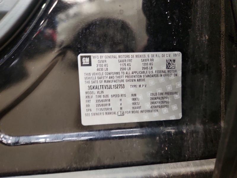 68178876 :رقم المزاد ، 3GKALTEV3JL152753 vin ، 2018 Gmc Terrain مزاد بيع