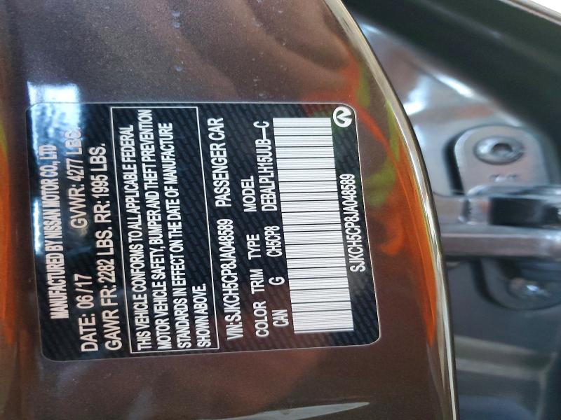 Aukcja sprzedaży 2018 Infiniti Qx30, vin: SJKCH5CP8JA048589, numer aukcji: 69247086