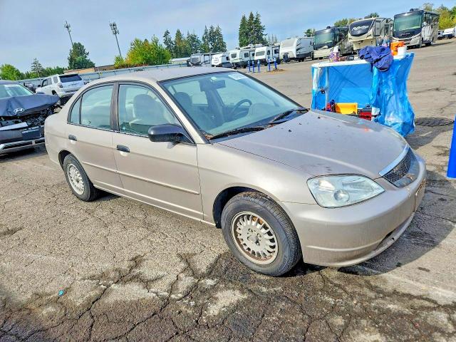 70499986 :رقم المزاد ، 2HGES16571H575865 vin ، 2001 Honda Civic مزاد بيع