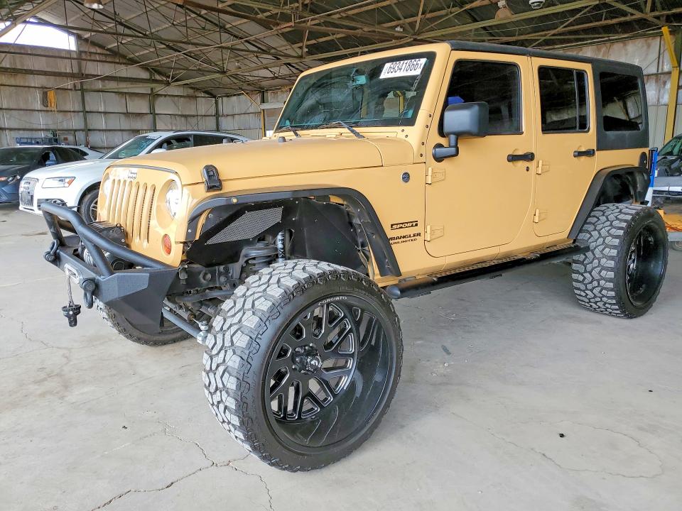 Aukcja sprzedaży 2013 Jeep Wrangler Unlimited, vin: 1C4BJWDG6DL674514, numer aukcji: 69341866