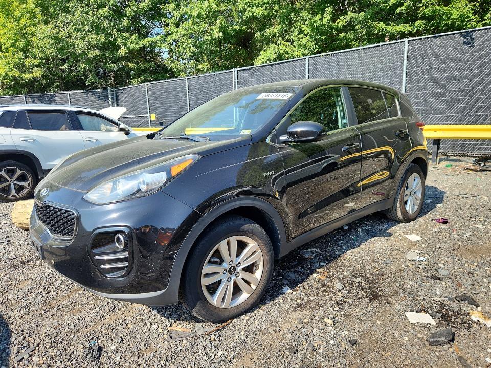 68331816 :رقم المزاد ، KNDPMCAC2H7121337 vin ، 2017 Kia Sportage مزاد بيع
