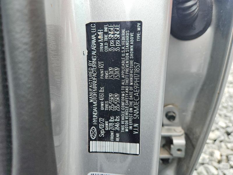 Продажа на аукционе авто 2023 Hyundai Tucson, vin: 5NMJECAE9PH171857, номер лота: 68349526