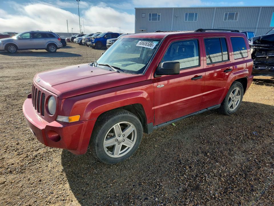 Auction sale of the 2008 Jeep Patriot, vin: 1J8FF28W48D705068        , lot number: 68606586
