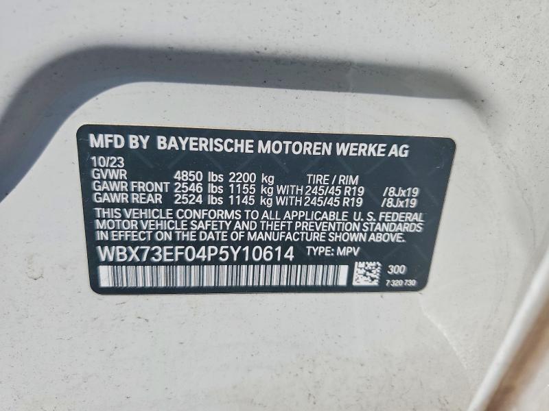 Продаж на аукціоні авто 2023 Bmw X1, vin: WBX73EF04P5Y10614, номер лоту: 67247796