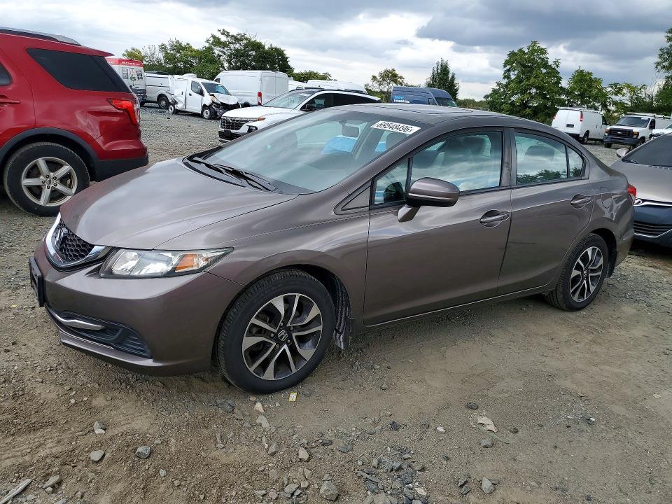 2014 Honda Civic მანქანა იყიდება აუქციონზე, vin: 2HGFB2F8XEH523432, აუქციონის ნომერი: 69548496