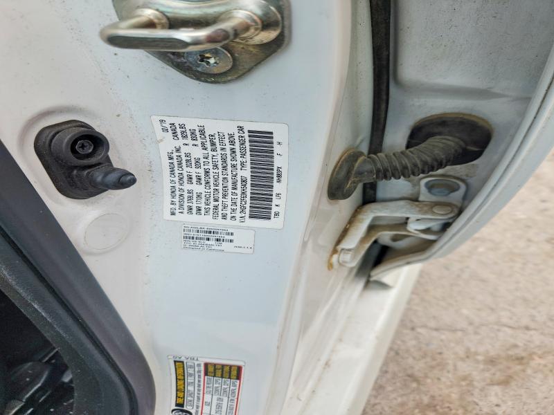 2019 Honda Civic მანქანა იყიდება აუქციონზე, vin: 2HGFC2F63KH540807, აუქციონის ნომერი: 68401276