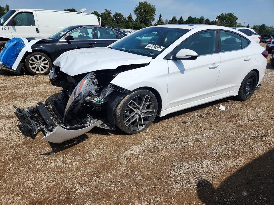 2019 Hyundai Elantra მანქანა იყიდება აუქციონზე, vin: KMHD04LB9KU828996, აუქციონის ნომერი: 67170506