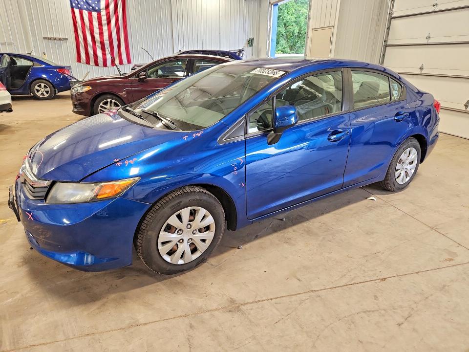 Продаж на аукціоні авто 2012 Honda Civic, vin: 19XFB2F53CE026557, номер лоту: 70323366