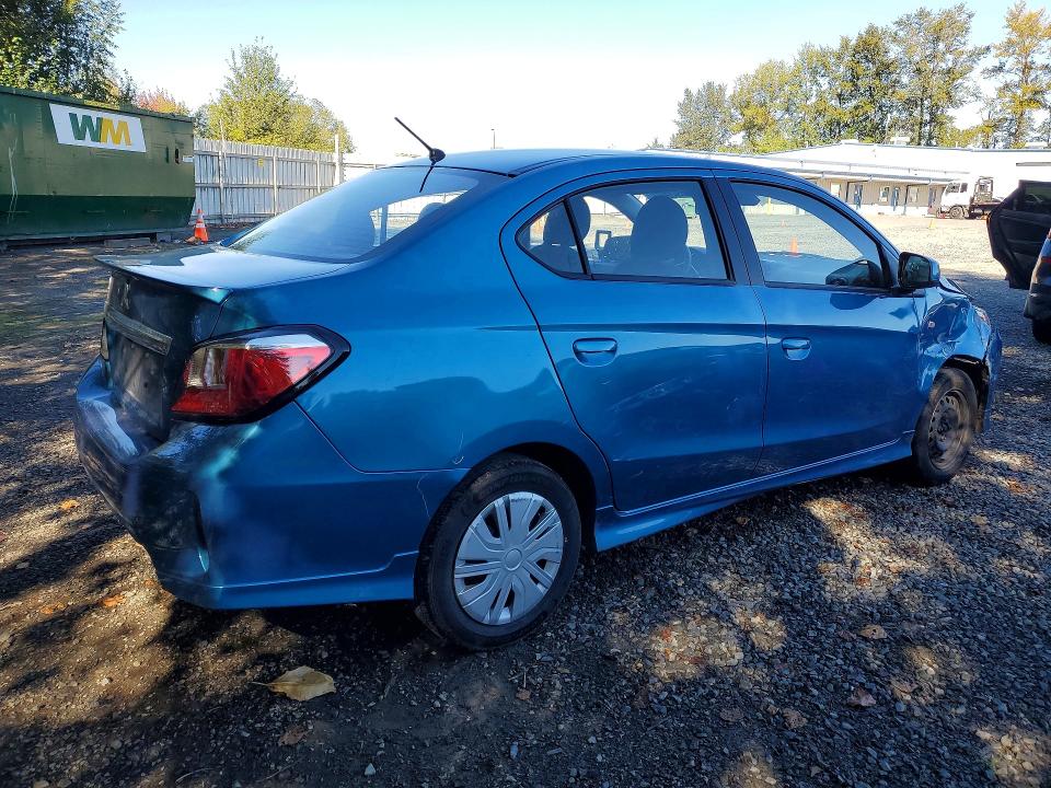 Aukcja sprzedaży 2022 Mitsubishi Mirage, vin: ML32FUFJ0NHF09325, numer aukcji: 69219566