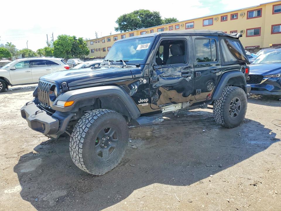 2018 Jeep Wrangler Unlimited მანქანა იყიდება აუქციონზე, vin: 1C4HJXDG5JW151978, აუქციონის ნომერი: 67884196