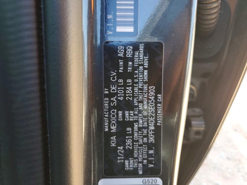 Aukcja sprzedaży 2025 Kia K4, vin: 3KPFW4DE2SE054903, numer aukcji: 67682056