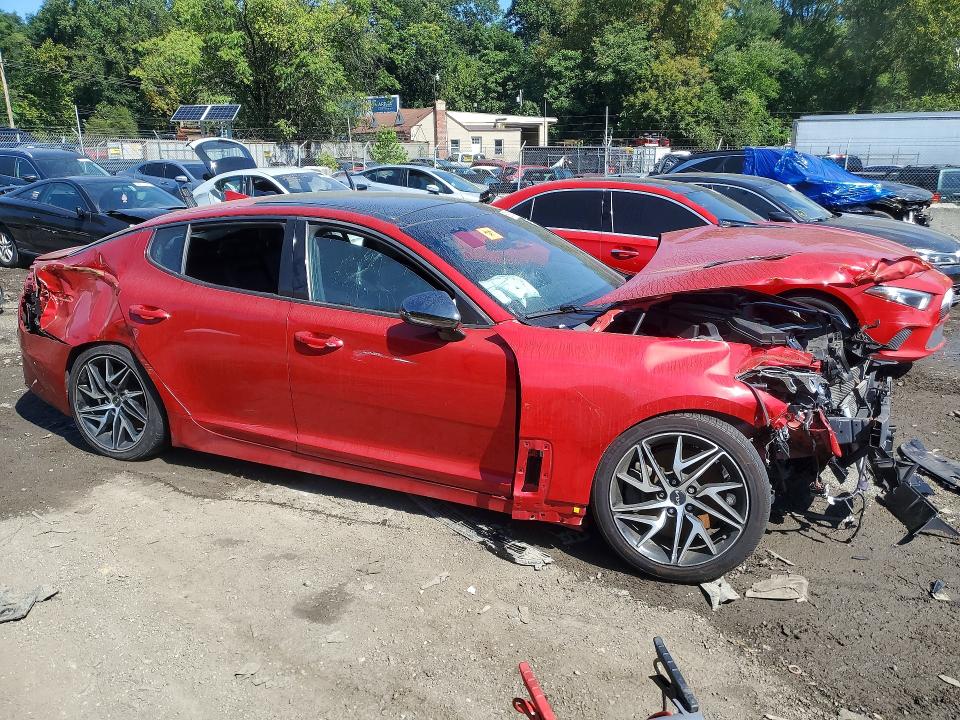 69108566 :رقم المزاد ، KNAE35LD2N6116696 vin ، 2022 Kia Stinger مزاد بيع