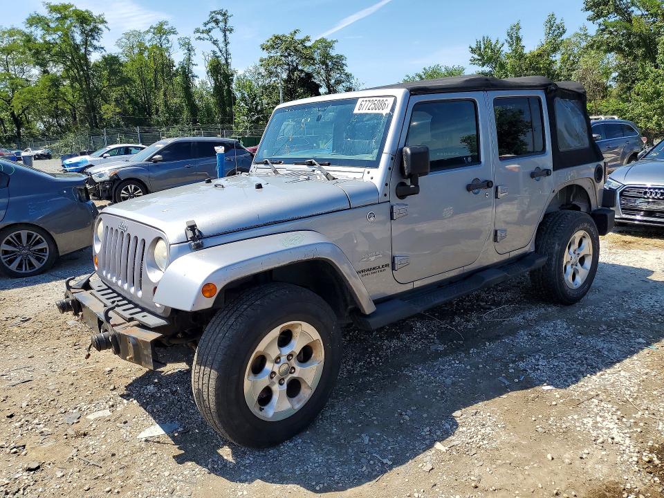 Auction sale of the 2013 Jeep Wrangler Unlimited, vin: 1C4BJWEG2DL685489, lot number: 67725086