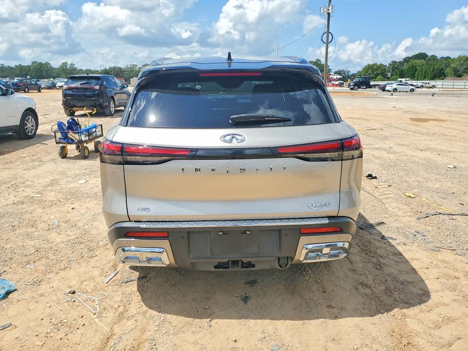 Aukcja sprzedaży 2022 Infiniti Qx60, vin: 5N1DL1HU5NC343054, numer aukcji: 68992976