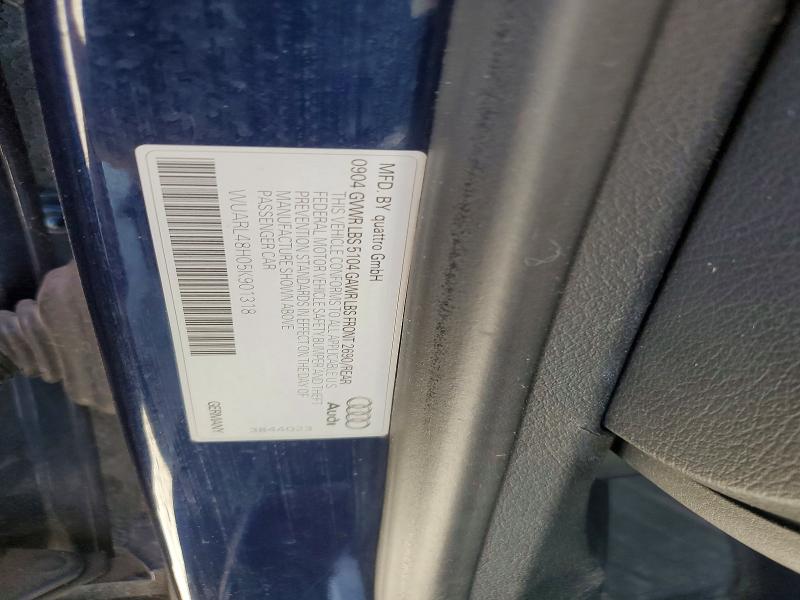 67660076 :رقم المزاد ، WUARL48H05K901318 vin ، 2005 Audi S4 مزاد بيع