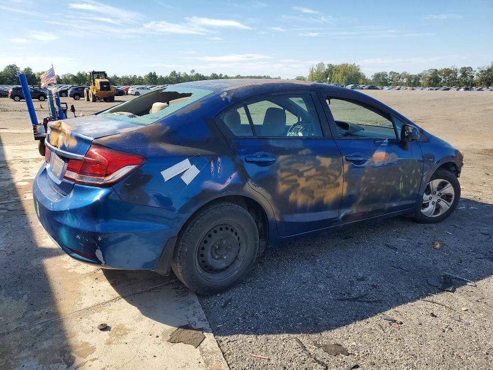 Продаж на аукціоні авто 2013 Honda Civic, vin: 19XFB2F57DE241392, номер лоту: 66845876