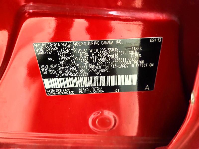 Продажа на аукционе авто 2013 Toyota Rav4, vin: 2T3YFREV0DW050229, номер лота: 67107536