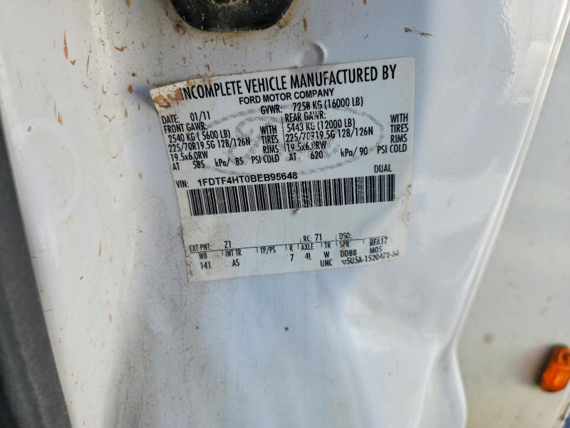 2011 Ford F450 მანქანა იყიდება აუქციონზე, vin: 1FDTF4HT0BEB95648, აუქციონის ნომერი: 68741356