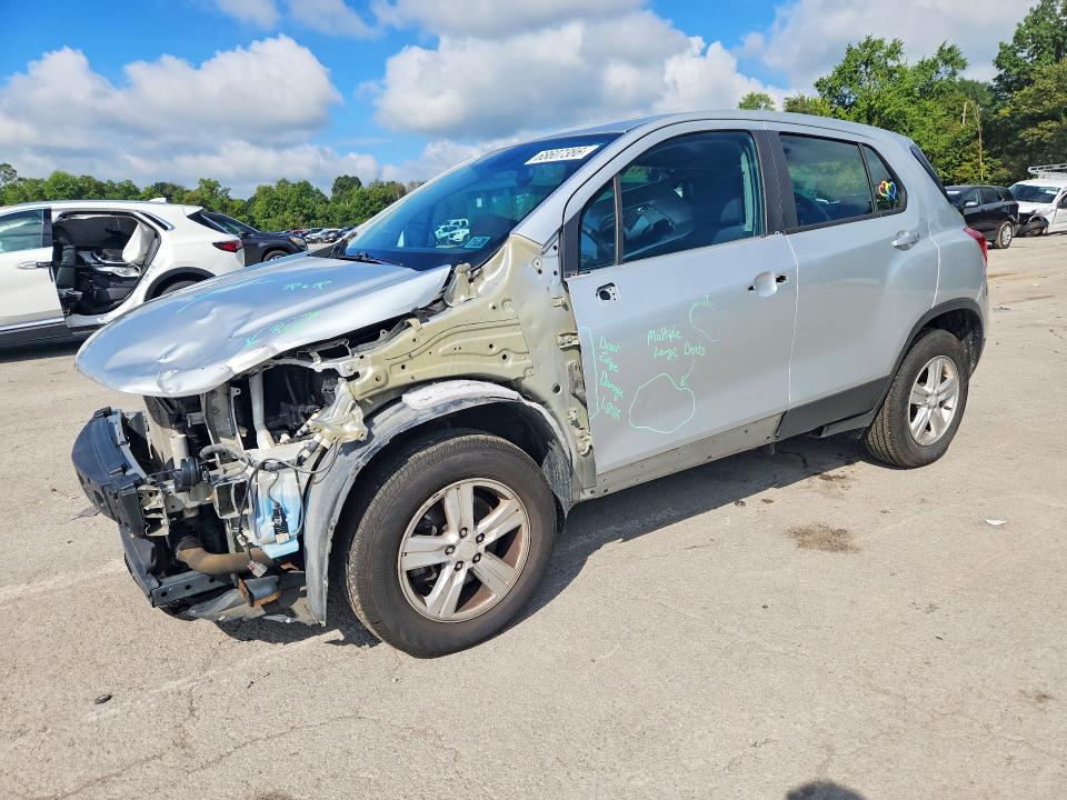 Auction sale of the 2019 Chevrolet Trax, vin: 3GNCJNSB9KL379907, lot number: 68607386