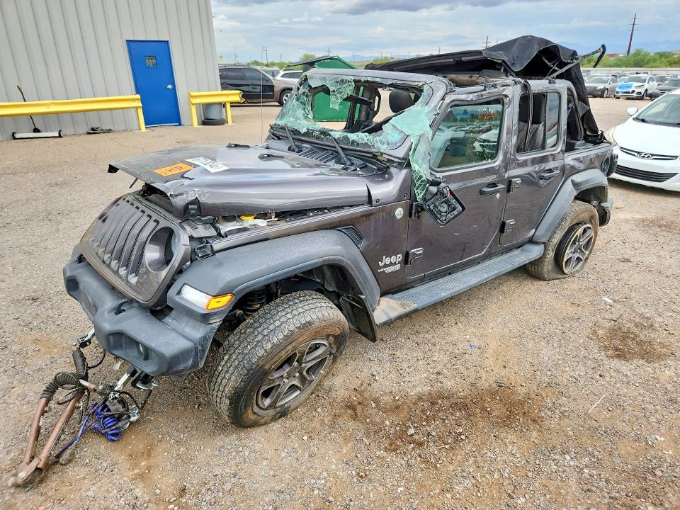 Продажа на аукционе авто 2018 Jeep Wrangler Unlimited, vin: 1C4HJXDN8JW205398, номер лота: 67178246