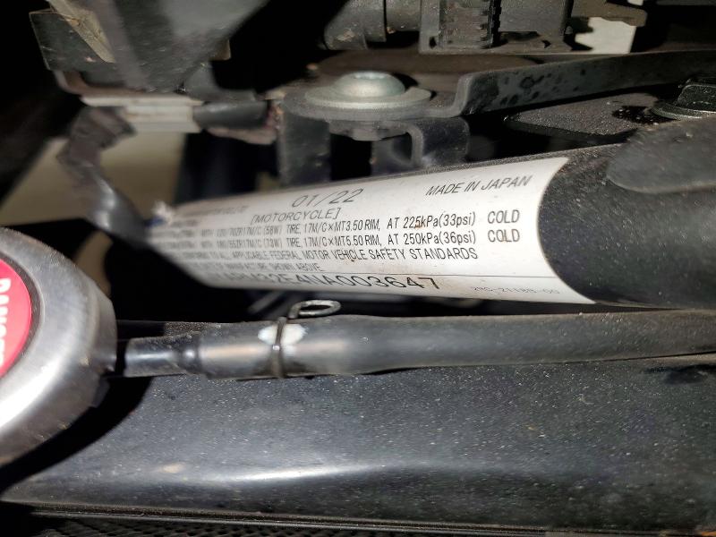 2022 Yamaha Mt07 მანქანა იყიდება აუქციონზე, vin: JYARM32E4NA003647, აუქციონის ნომერი: 69628436