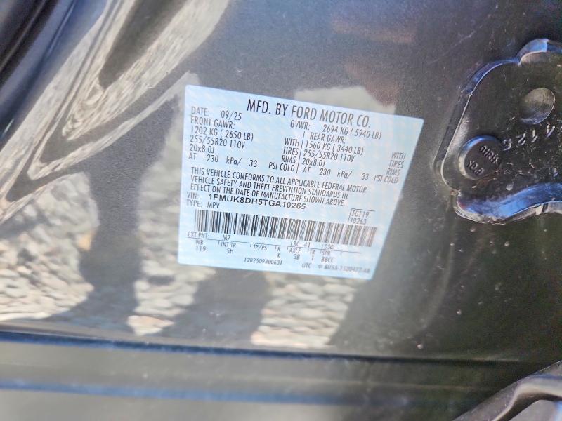 Продажа на аукционе авто 2026 Ford Explorer, vin: 1FMUK8DH5TGA10265, номер лота: 70311886