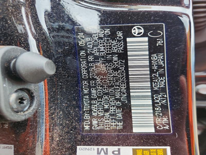 Продажа на аукционе авто 2025 Toyota Corolla, vin: JTNC4MBE0S3234072, номер лота: 68447006