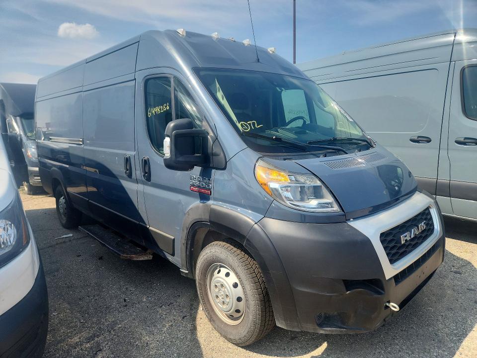61498286 :رقم المزاد ، 3C6MRVJG9ME541486 vin ، 2021 Ram Promaster 3500 مزاد بيع
