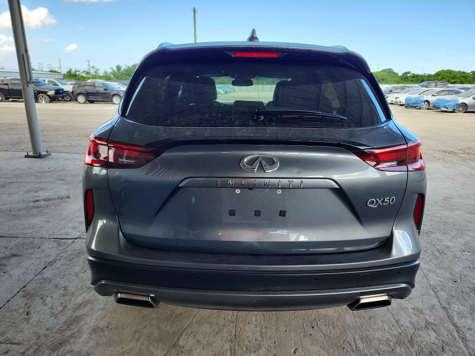 70780586 :رقم المزاد ، 3PCAJ5BA8NF109707 vin ، 2022 Infiniti Qx50 مزاد بيع