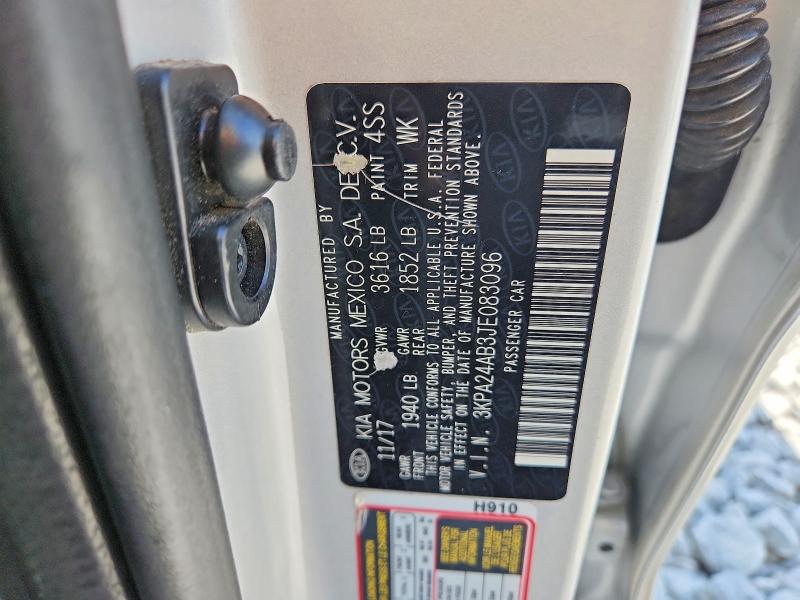 Продаж на аукціоні авто 2018 Kia Rio, vin: 3KPA24AB3JE083096, номер лоту: 68074896