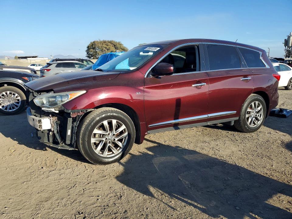 2014 Infiniti Qx60 მანქანა იყიდება აუქციონზე, vin: 5N1AL0MN7EC528167, აუქციონის ნომერი: 70681226