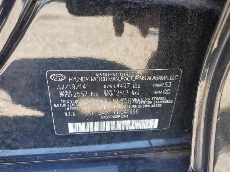 Aukcja sprzedaży 2015 Hyundai Sonata, vin: 5NPE34AF1FH041966, numer aukcji: 67899116