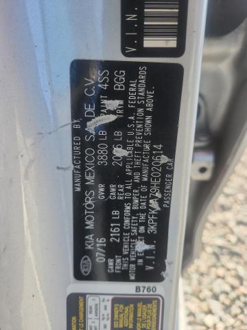 69247966 :رقم المزاد ، 3KPFK4A79HE020614 vin ، 2017 Kia Forte مزاد بيع