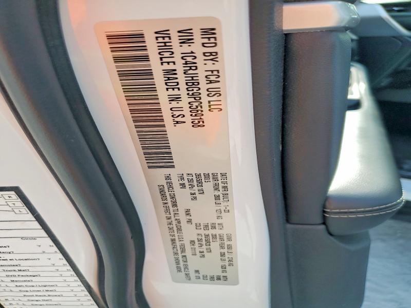 69313516 :رقم المزاد ، 1C4RJHBG9PC569158 vin ، 2023 Jeep Grand Cherokee مزاد بيع