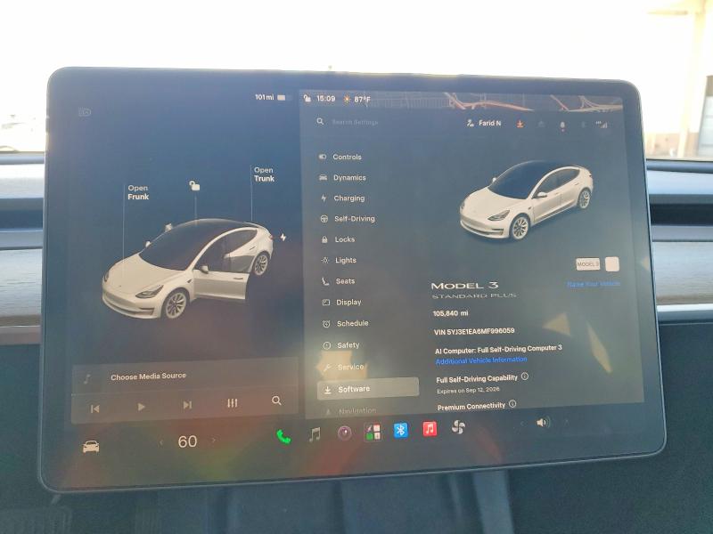 Продаж на аукціоні авто 2021 Tesla Model 3, vin: 5YJ3E1EA6MF996059, номер лоту: 68431116