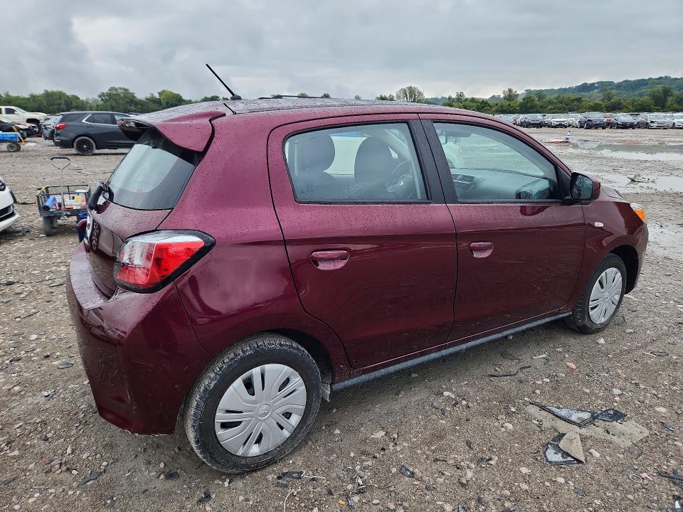 2024 Mitsubishi Mirage მანქანა იყიდება აუქციონზე, vin: ML32AUHJ2RH006894, აუქციონის ნომერი: 68935036