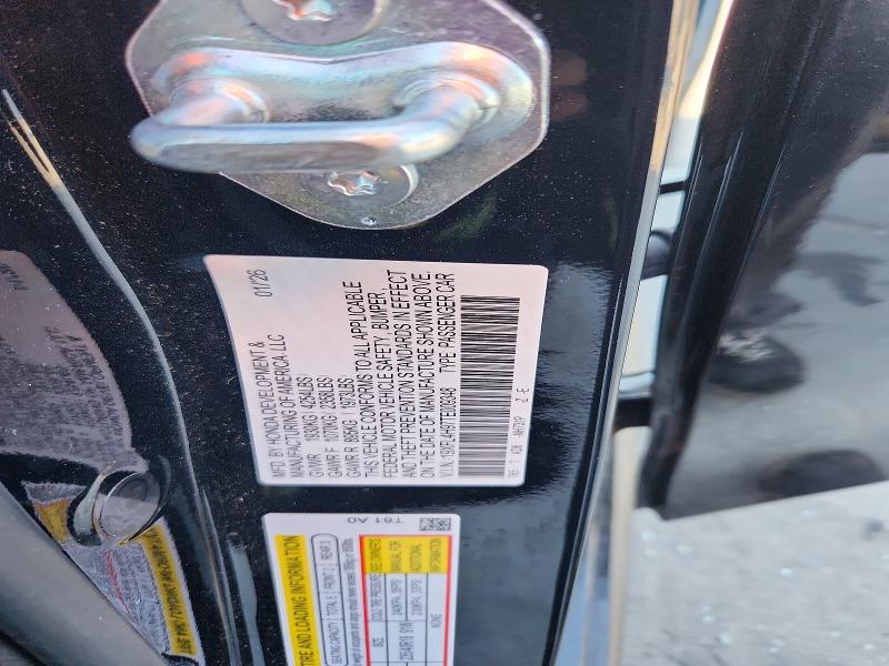 Продажа на аукционе авто 2026 Honda Civic, vin: 19XFL4H97TE009348, номер лота: 69435766