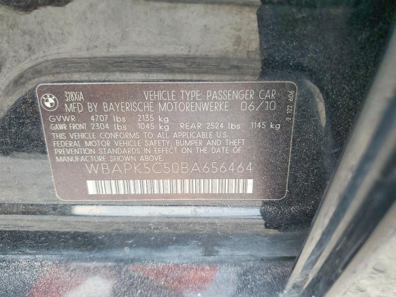 Aukcja sprzedaży 2011 Bmw 328, vin: WBAPK5C50BA656464, numer aukcji: 69538526