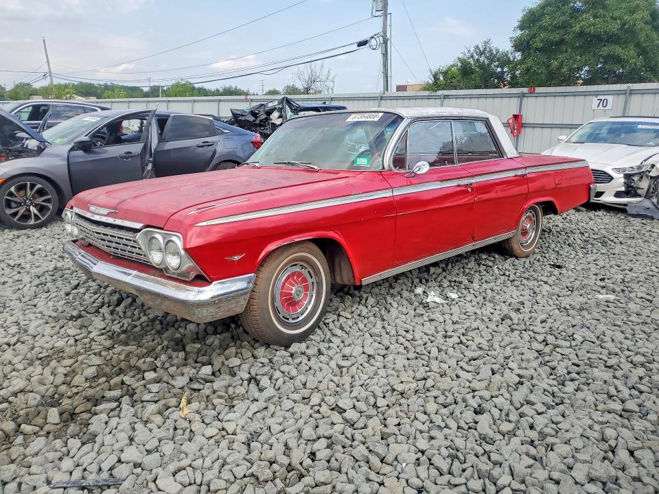 1962 Chevrolet Impala მანქანა იყიდება აუქციონზე, vin: 21839T276411, აუქციონის ნომერი: 67364866