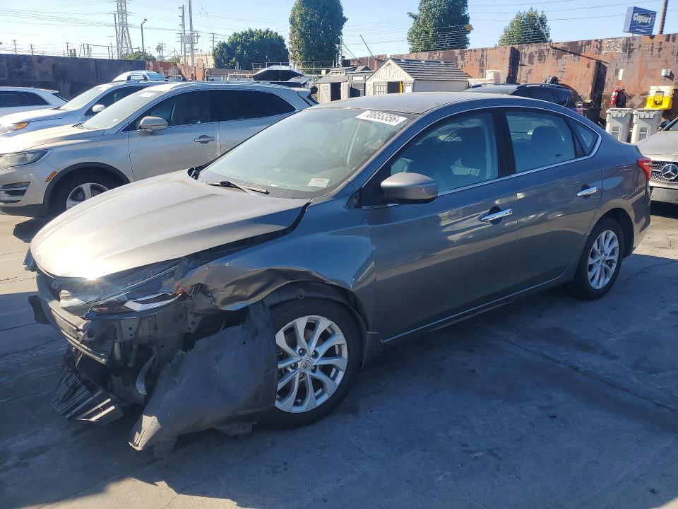 Auction sale of the 2019 Nissan Sentra, vin: 3N1AB7AP8KY252609, lot number: 70855356