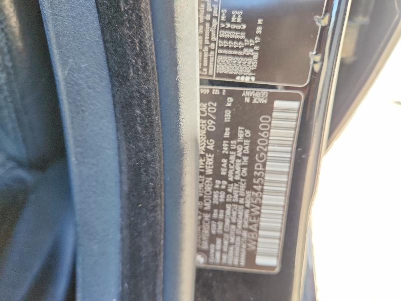 Aukcja sprzedaży 2003 Bmw 330, vin: WBAEW53453PG20600, numer aukcji: 70855086