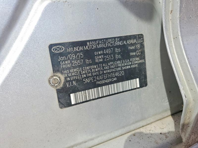 Продажа на аукционе авто 2015 Hyundai Sonata, vin: 5NPE24AF6FH164620, номер лота: 69761326
