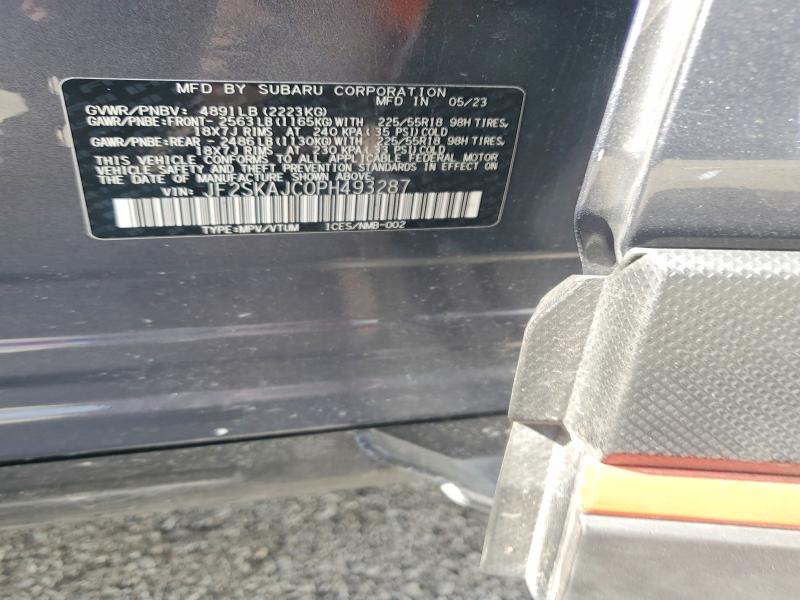Aukcja sprzedaży 2023 Subaru Forester, vin: JF2SKAJC0PH493287, numer aukcji: 67643866