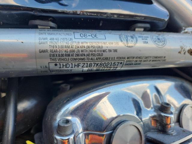 Aukcja sprzedaży 2007 Harley-davidson Vrsca, vin: 1HD1HFZ187K802157, numer aukcji: 69380276