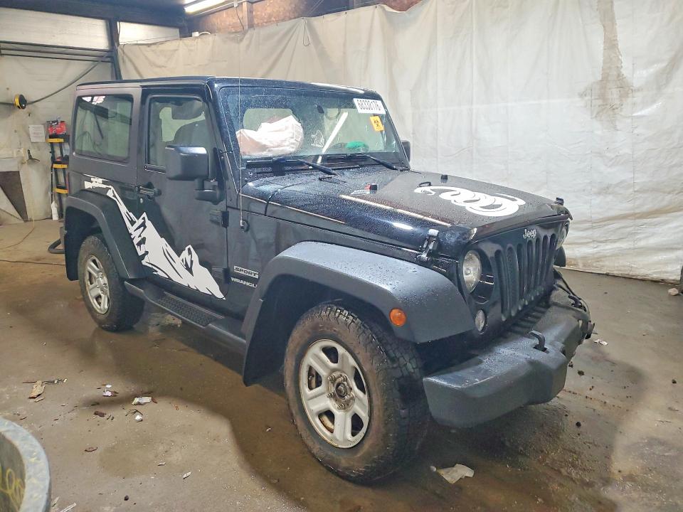68338176 :رقم المزاد ، 1C4AJWAG0FL650843 vin ، 2015 Jeep Wrangler مزاد بيع