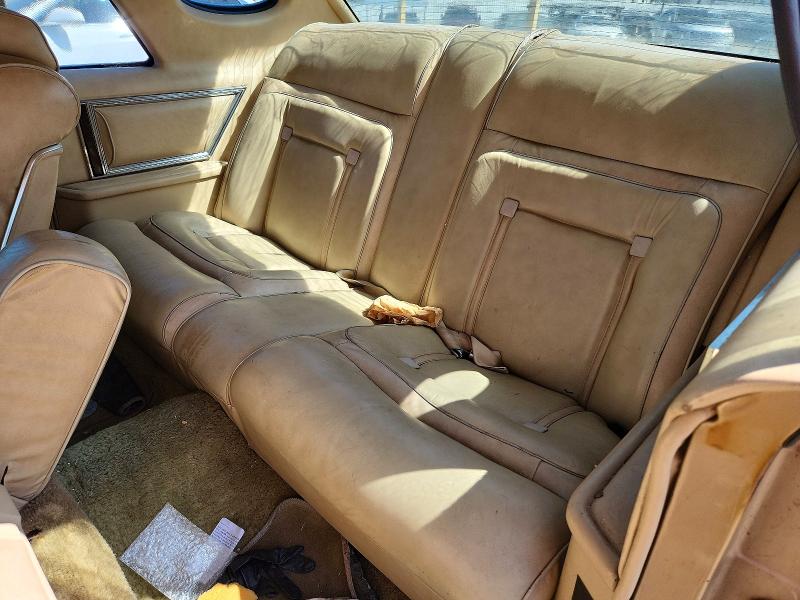 69614696 :رقم المزاد ، 9Y89S763284 vin ، 1979 Lincoln Mark 5 مزاد بيع