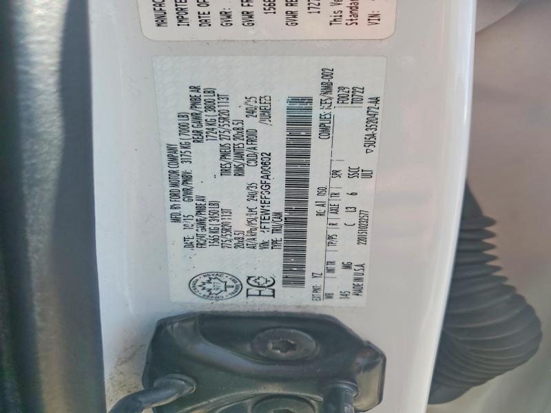 Aukcja sprzedaży 2016 Ford F150, vin: 1FTEW1EF6GFA00602, numer aukcji: 70130006