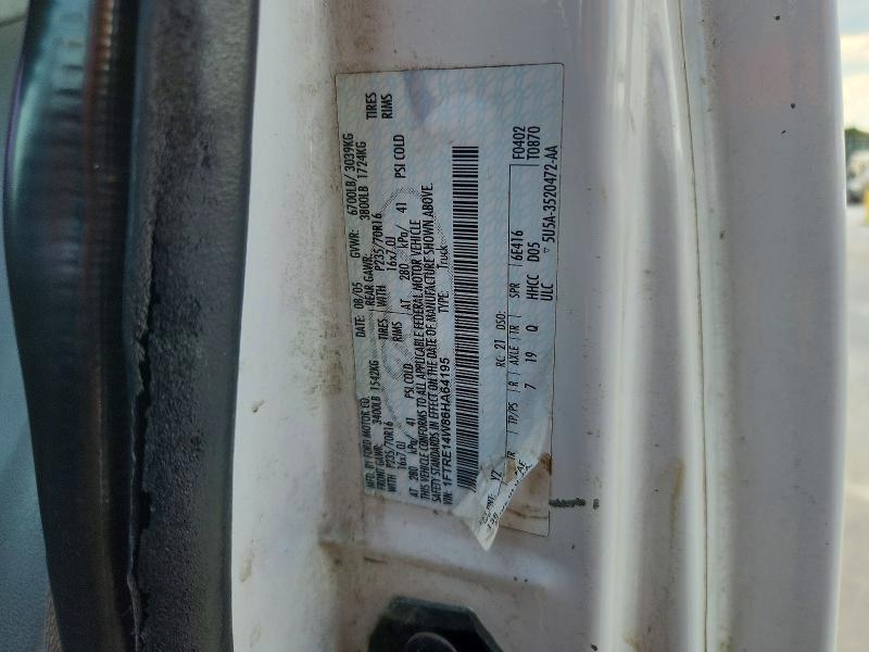Продаж на аукціоні авто 2006 Ford Econoline, vin: 1FTRE14W86HA64195, номер лоту: 67623746